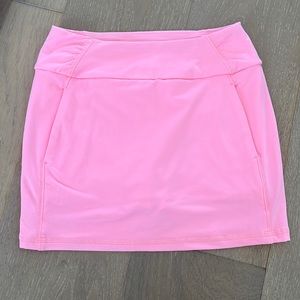 Under Armour pink junior girls tennis skirt size Youth MD